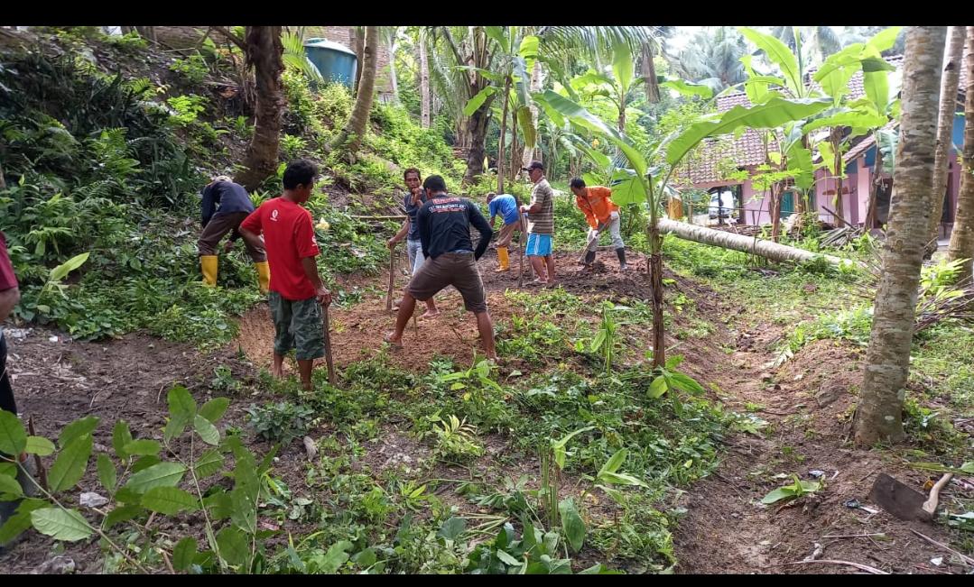 Pokdakan Mina Handayani Anjir Siapkan Kolam Bulat