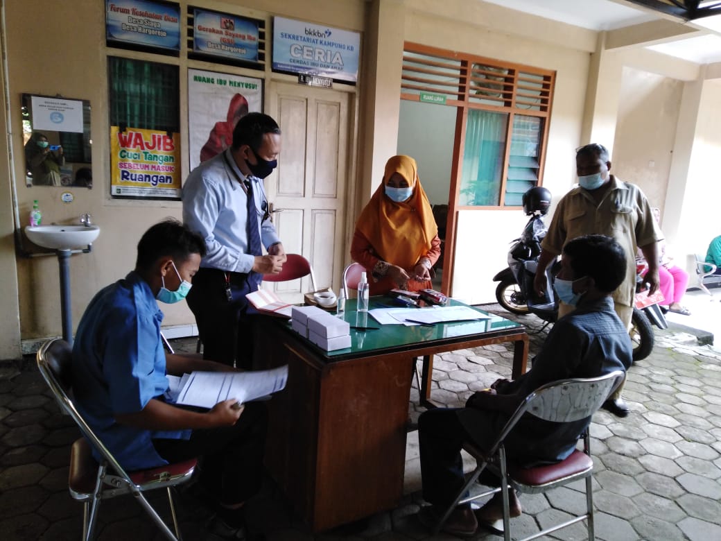 Pemerintah Kalurahan Hargorejo Mencairkan BLT DD Bulan Januari 