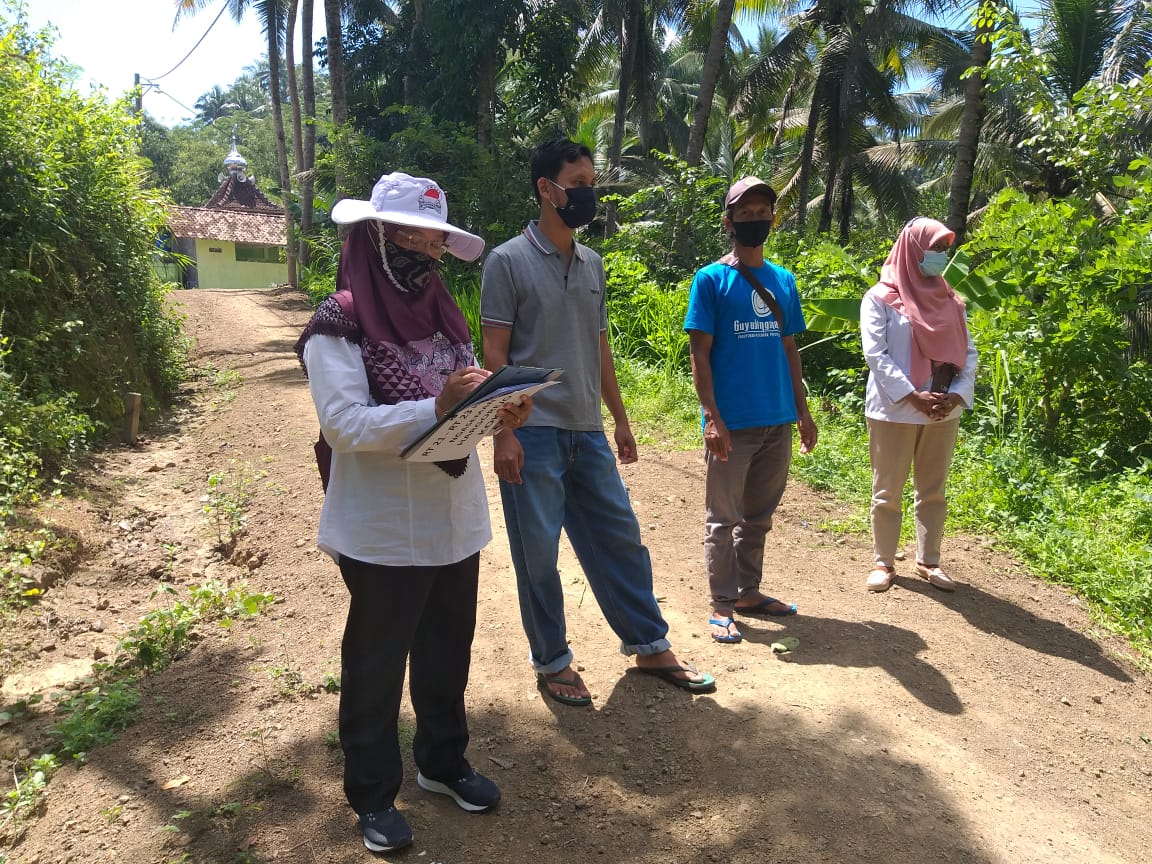 Survey Program Padat Karya Tahun 2022 oleh Disnaker Kulon Progo 