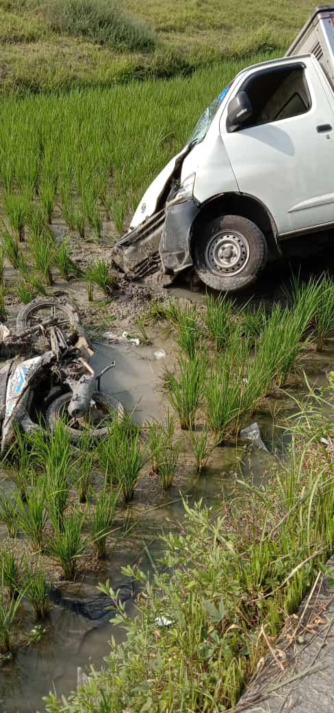 Tabrakan Beruntun di Ngulakan