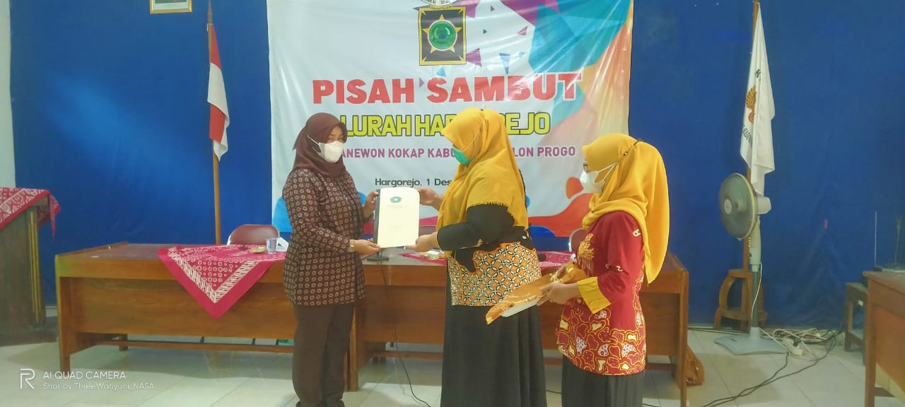 Memori Serah Terima TP PKK Hargorejo